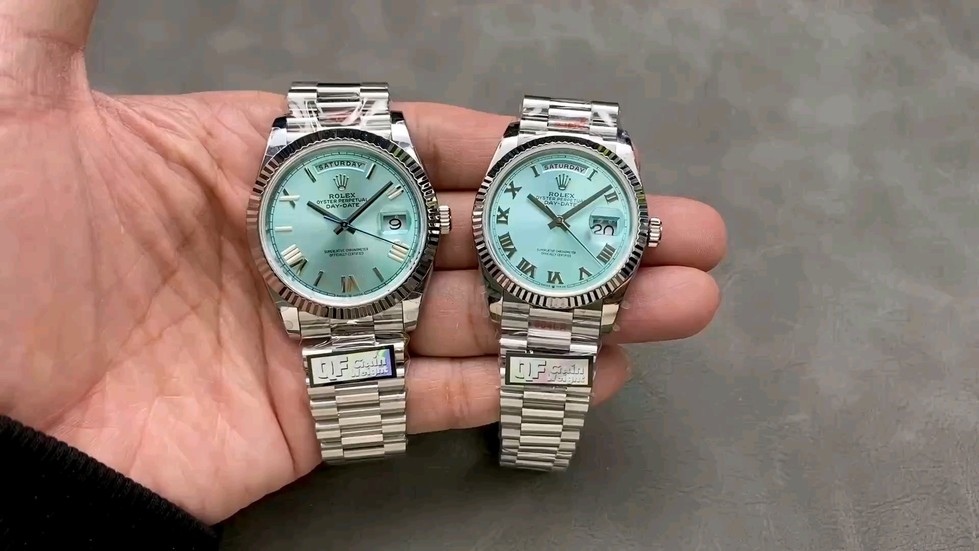 QF バランス ロレックス ペアウォッチ デイデイト 36mm 40mm