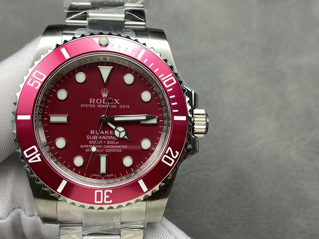 ブラーケン ロレックス ノンデイトレッドサブマリーナ 40mm