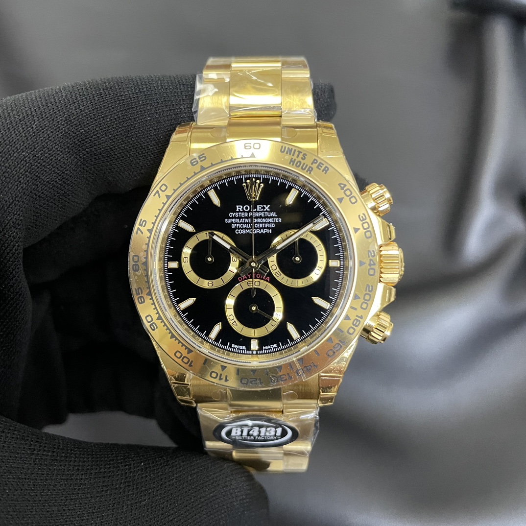 BT厂 デイトナm126508 ゴールドモデルは本物に買いなのか？