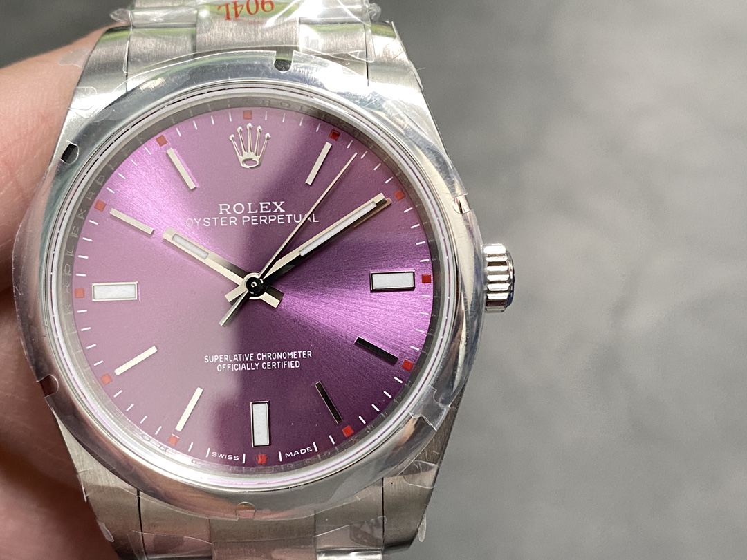 GM ロレックス オイスターパーペチュアル 39mm 3132ムーブメント 904Lステンレススチール
