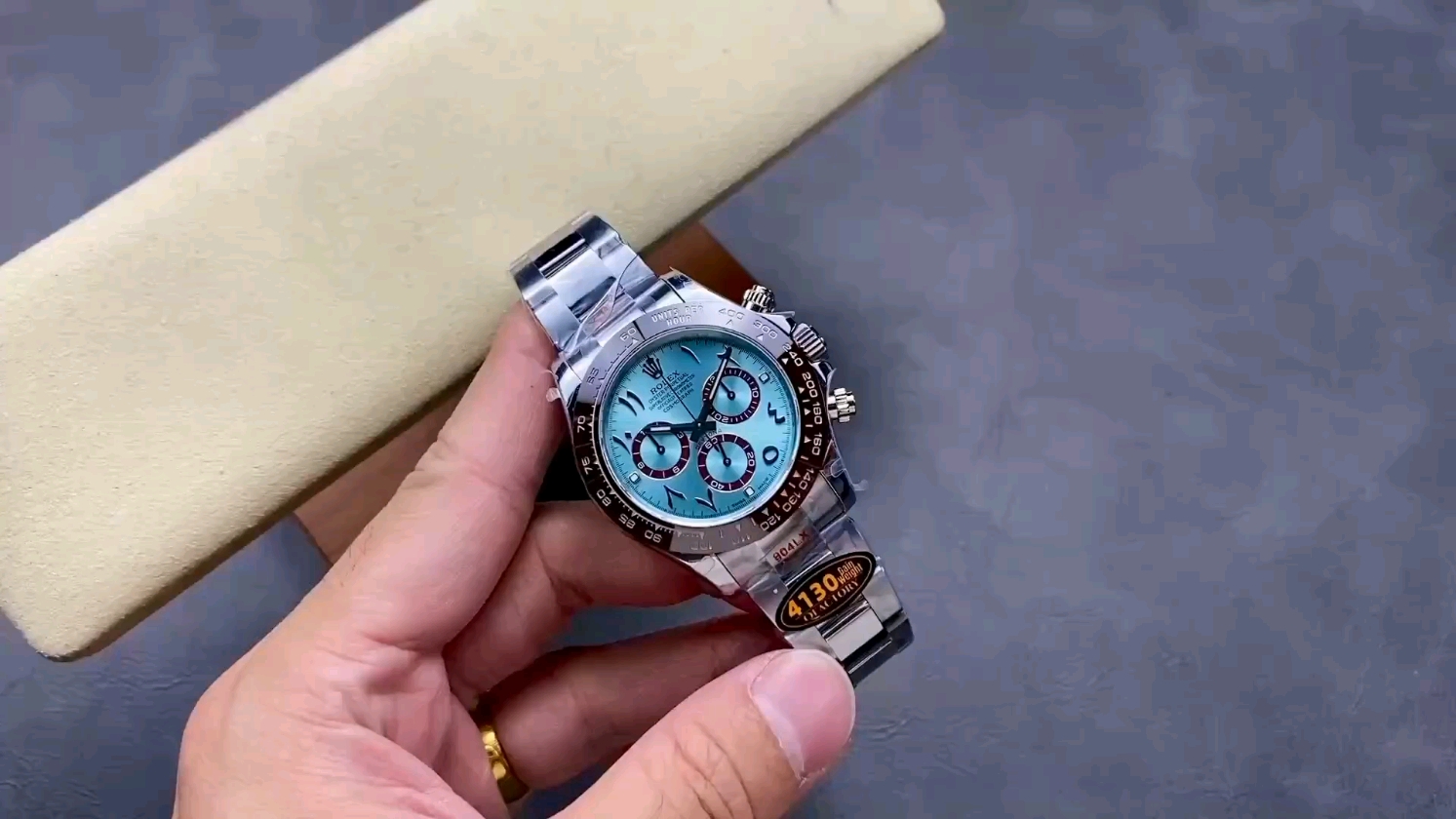 QF バランス4130 ロレックス デイトナ4130ムーブメント904スチール