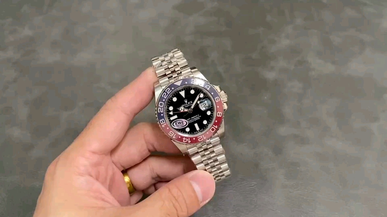EWE ロレックス グリニッジ GMTモデル 3285ムーブメント