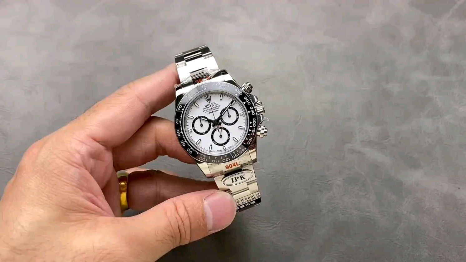 IPK コストパフォーマンス デイトナ7750ムーブメント