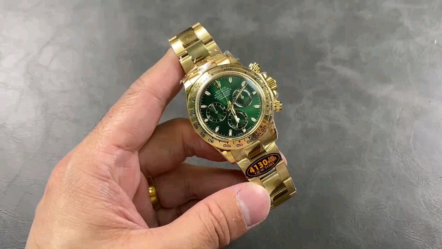 QF バランス4130 ロレックス 重量180g デイトナ4130ムーブメント904スチール