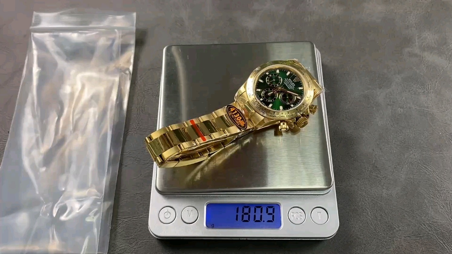 QF バランス4130 ロレックス 重量180g デイトナ4130ムーブメント904スチール