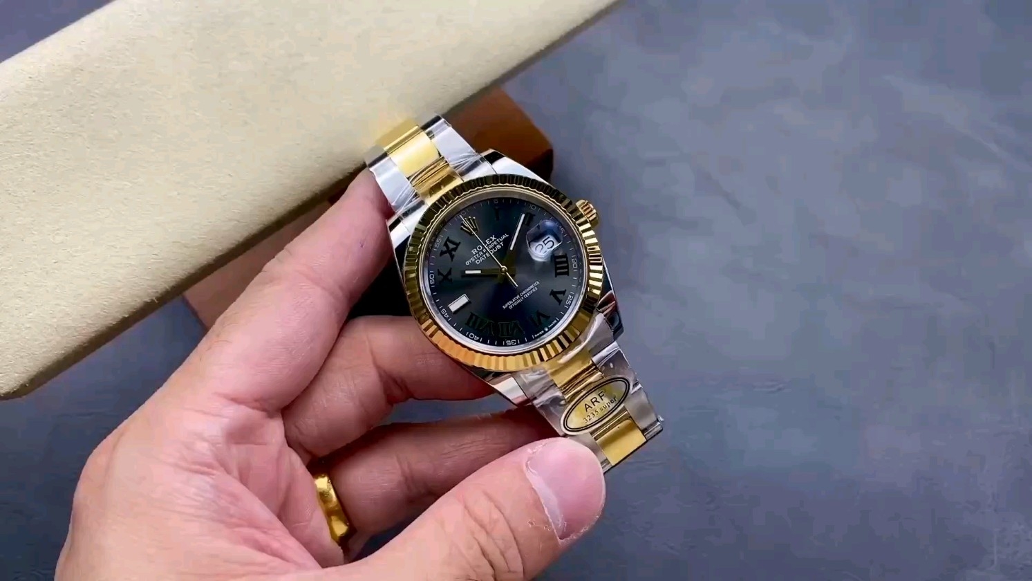 「ARF ロレックス デイトジャスト 41mm 3235ムーブメント」