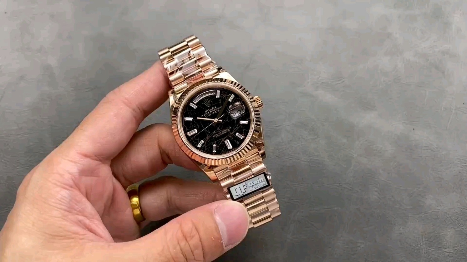 QF バランス 重量 ロレックス デイデイト 40mm 2836ムーブメント 184G