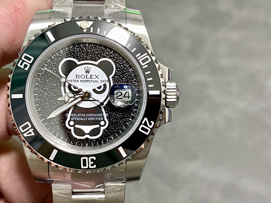 ブラーケン ロレックス パンダ🐼サブマリーナ40mm