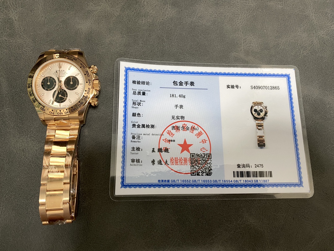 カスタマイズカスタム 18K金メッキ デイトナ4131ムーブメント