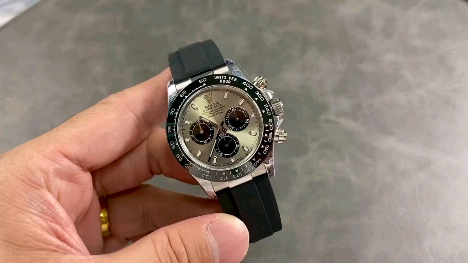 QF バランス4130 ロレックス 重量140g デイトナ4130ムーブメント904スチール