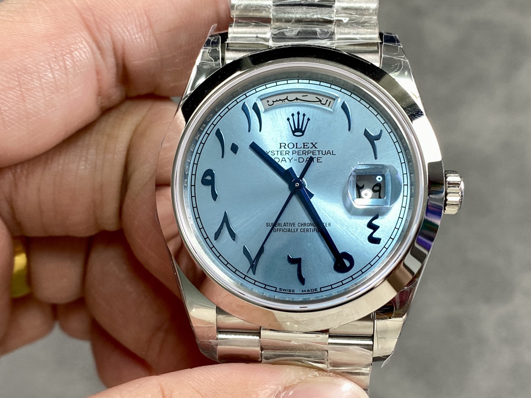 中東仕様 ロレックス デイデイト 40mm 904Lステンレススチール