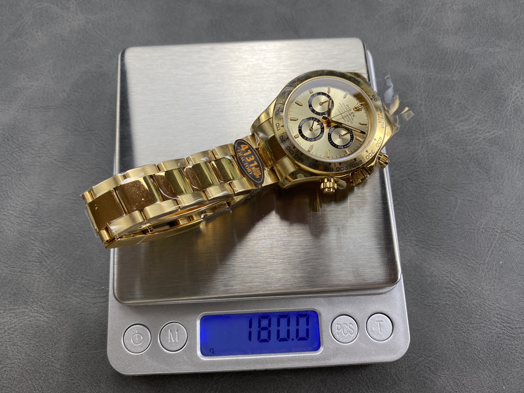 QF カウンターウェイト4131 ロレックス 重量180g 新作モデルデイトナ4131ムーブメント904スチール