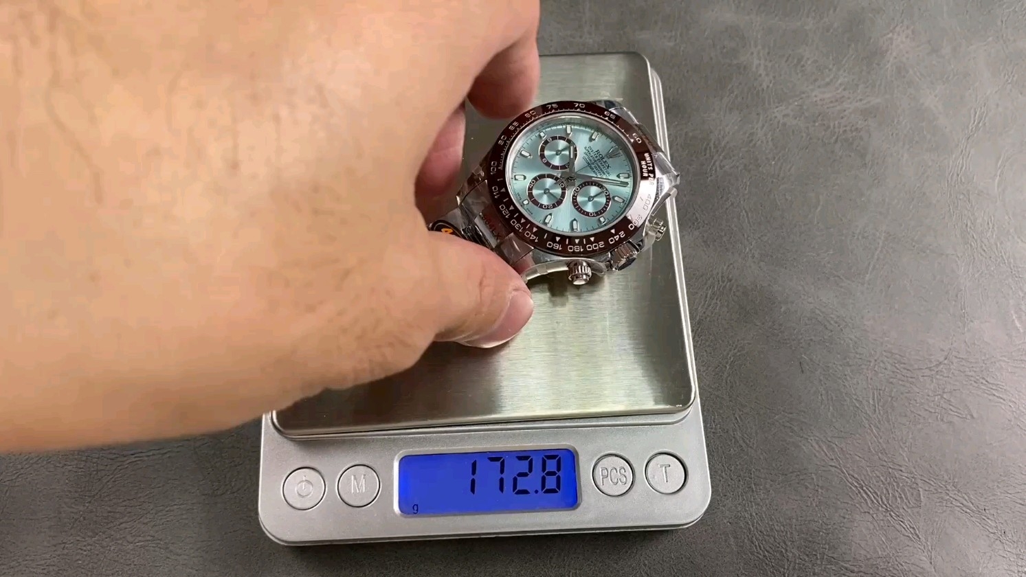 QF バランス4130 ロレックス 重量172g デイトナ4130ムーブメント904スチール