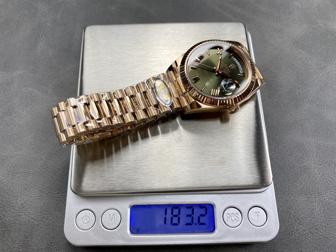 ARF 製 183G 3255ムーブメント ロレックス デイデイト 40mm ダブルカレンダー