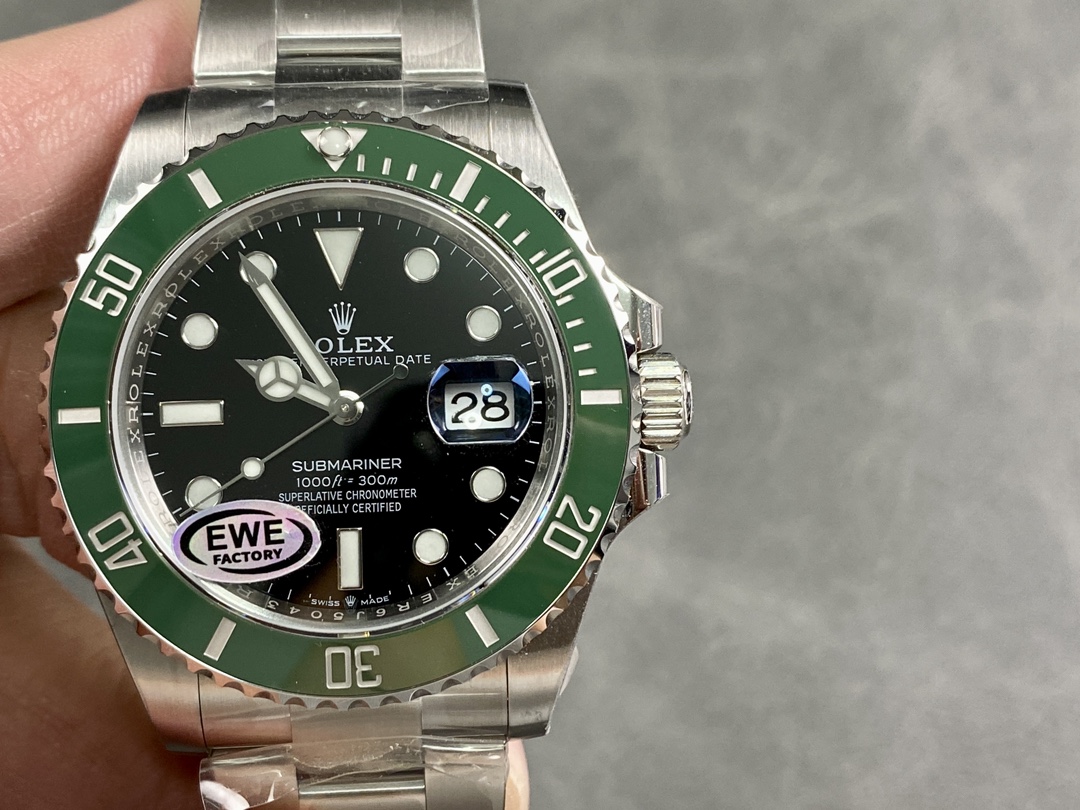 EWE ロレックス グリーンサブマリーナ 41mm 3235ムーブメント