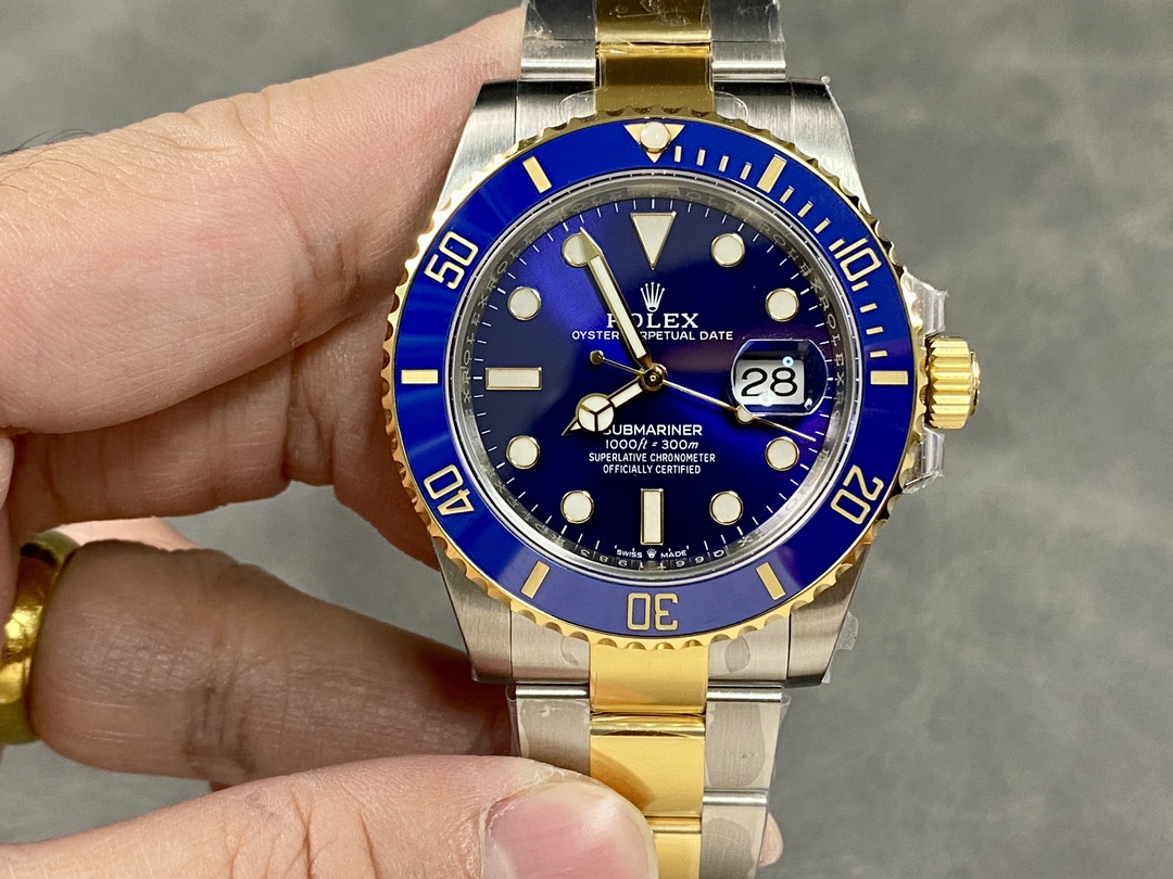 VS ロレックス コンビネーションブルーサブマリーナ 3235ムーブメント 41mm