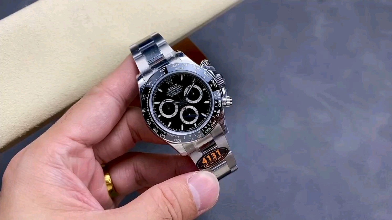 QF ロレックス 新作モデルデイトナ 4131ムーブメント 40mm 904ステンレススチール