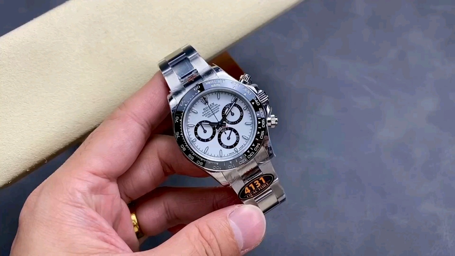 QF ロレックス 新作モデル デイトナ 4131ムーブメント 40mm 904Lステンレススチール