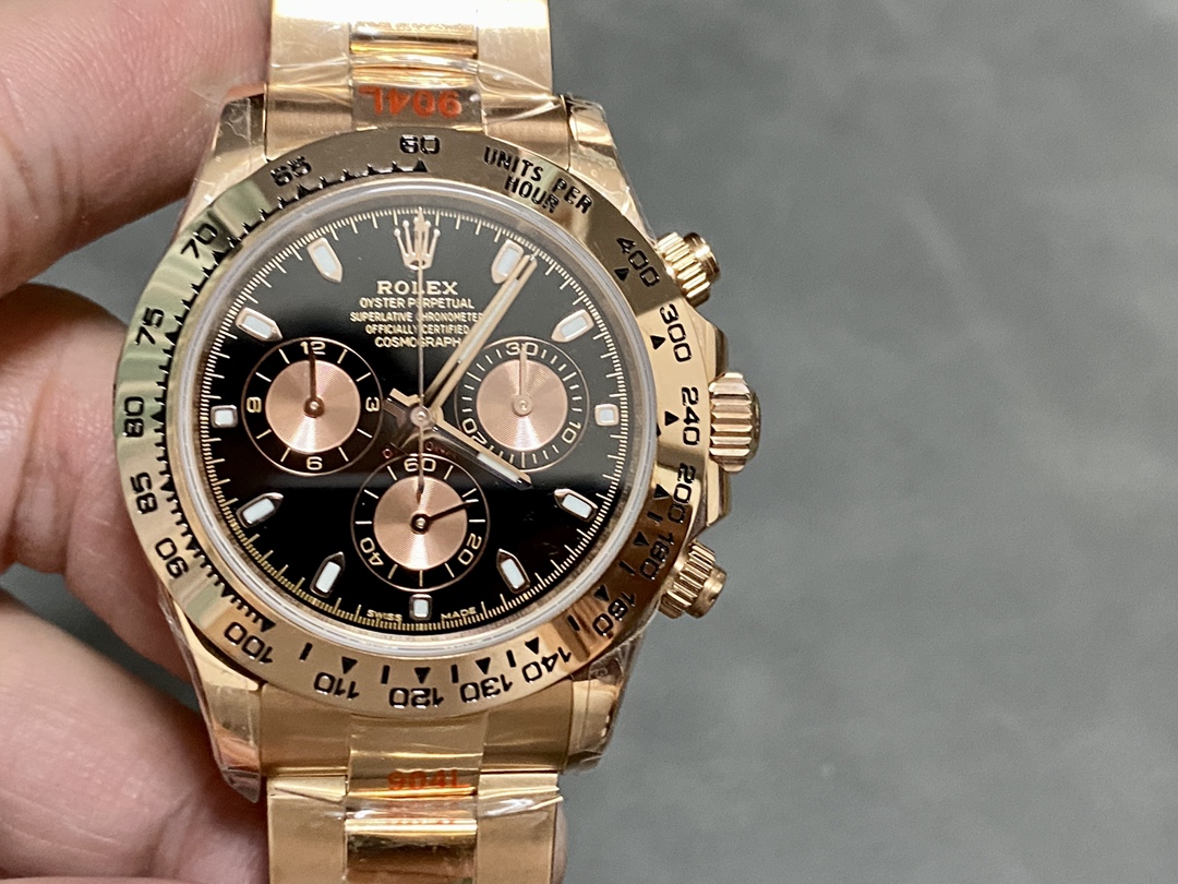 ロレックス デイトナ 7750ムーブメント 40mm 904ステンレススチール