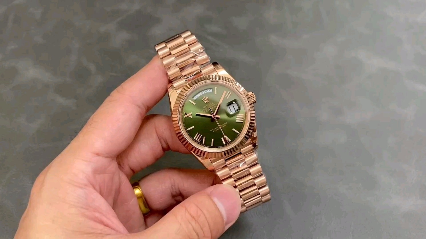 QF バランスプレート ロレックス デイデイト 40mm 3255ムーブメント 161g