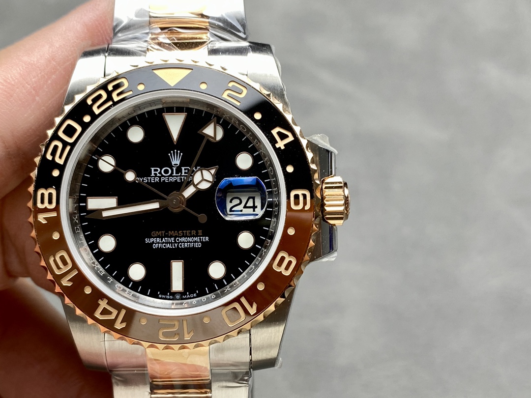 コストパフォーマンス抜群 ロレックス グリニッジ 3186/3285ムーブメント 904ステンレス 40mm