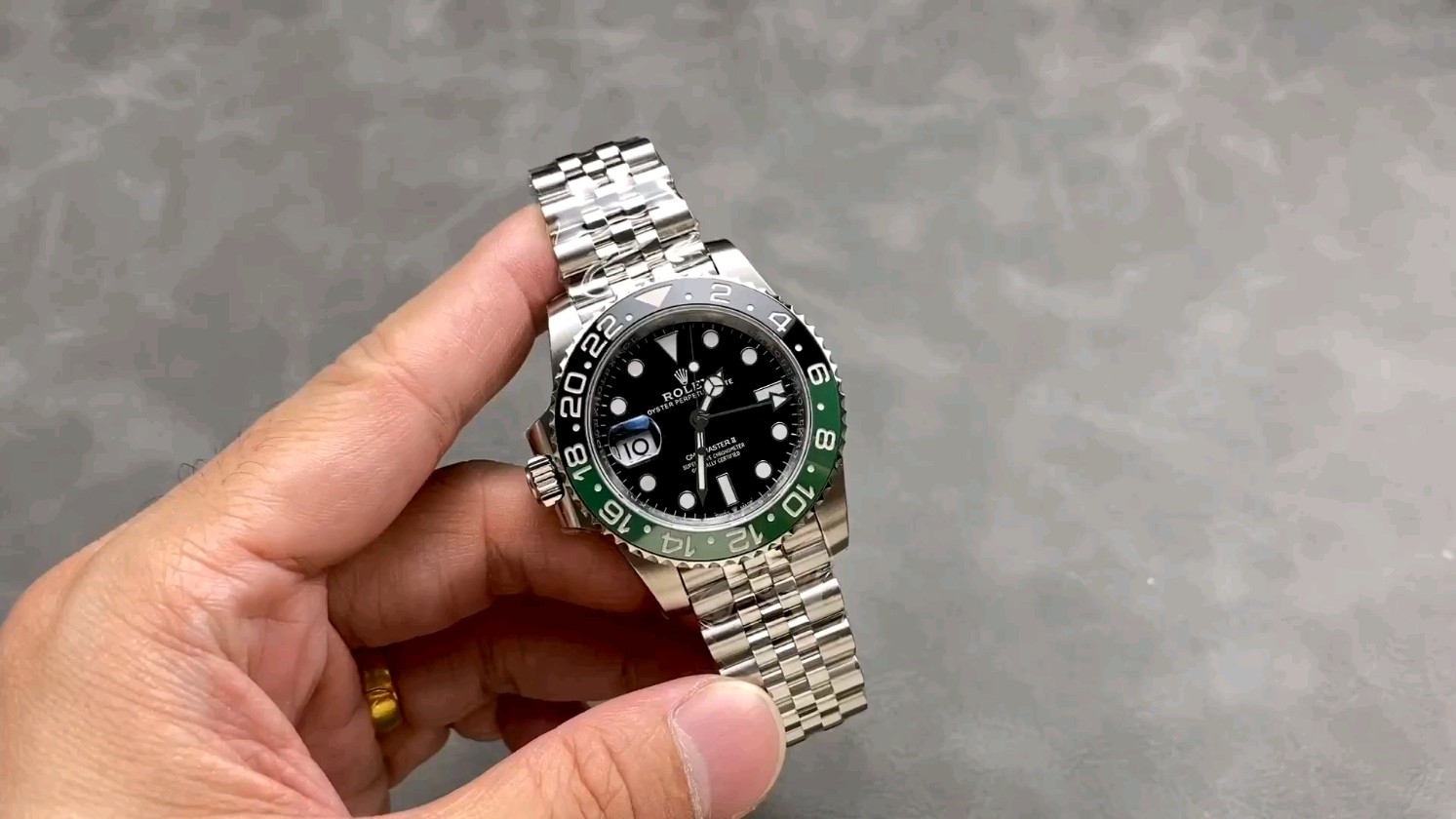 コストパフォーマンス抜群 ロレックス GMTマスター 3186/3285ムーブメント 904Lステンレススチール 40mm