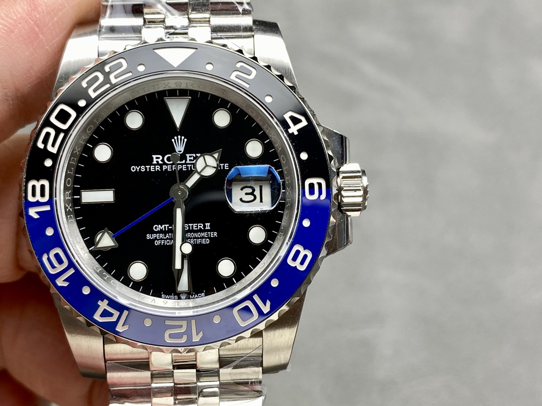コストパフォーマンス抜群 ロレックス グリニッジ 3186/3285ムーブメント 904Lステンレススチール 40mm