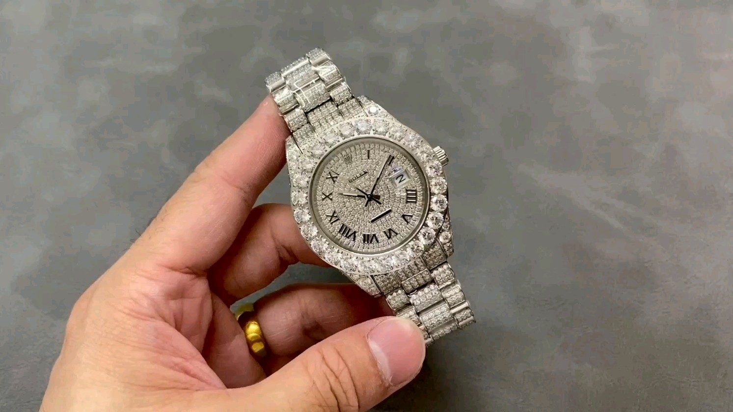 TW スターダスト 満ダイヤモンド ロレックス デイトジャスト 41mm