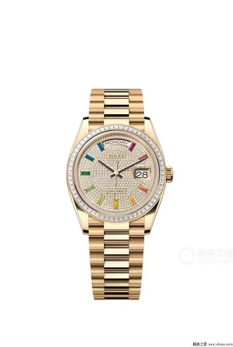 GS ロレックス フルダイヤモンド デイデイト ダブルカレンダー 40mm