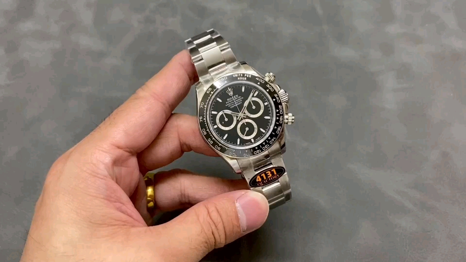 QF ロレックス 新型 デイトナ 4131ムーブメント 40mm 904ステンレススチール