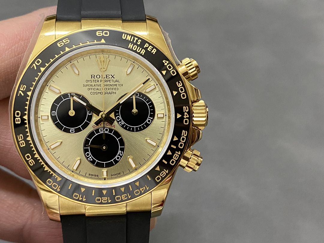 QF ロレックス 新モデル デイトナ 4131ムーブメント 40mm 904L ステンレススチール