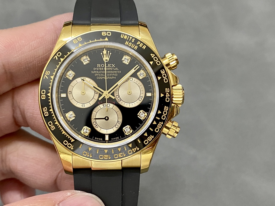 QF ロレックス 新型デイトナ 4131ムーブメント 40mm 904ステンレススチール