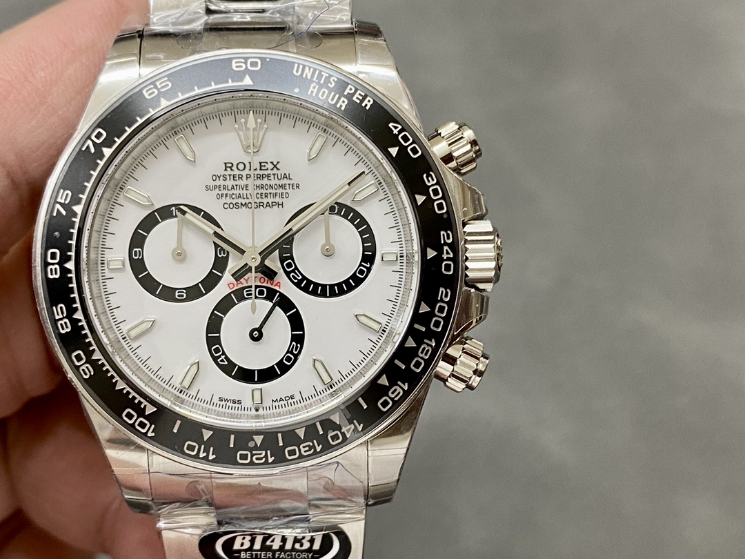 BT工房 ロレックス 新モデル デイトナ 丹東4131ムーブメント 40mm
