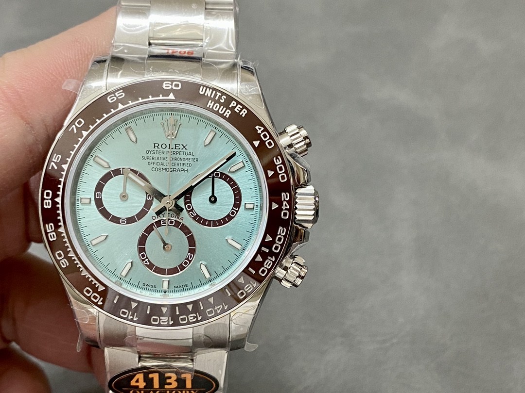 QF ロレックス 新作モデル デイトナ 4131ムーブメント 40mm 904ステンレススチール