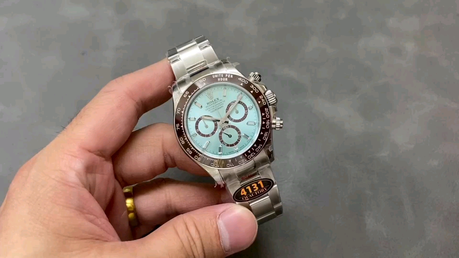QF ロレックス 新型ディトナ 4131ムーブメント 40mm 904ステンレススチール