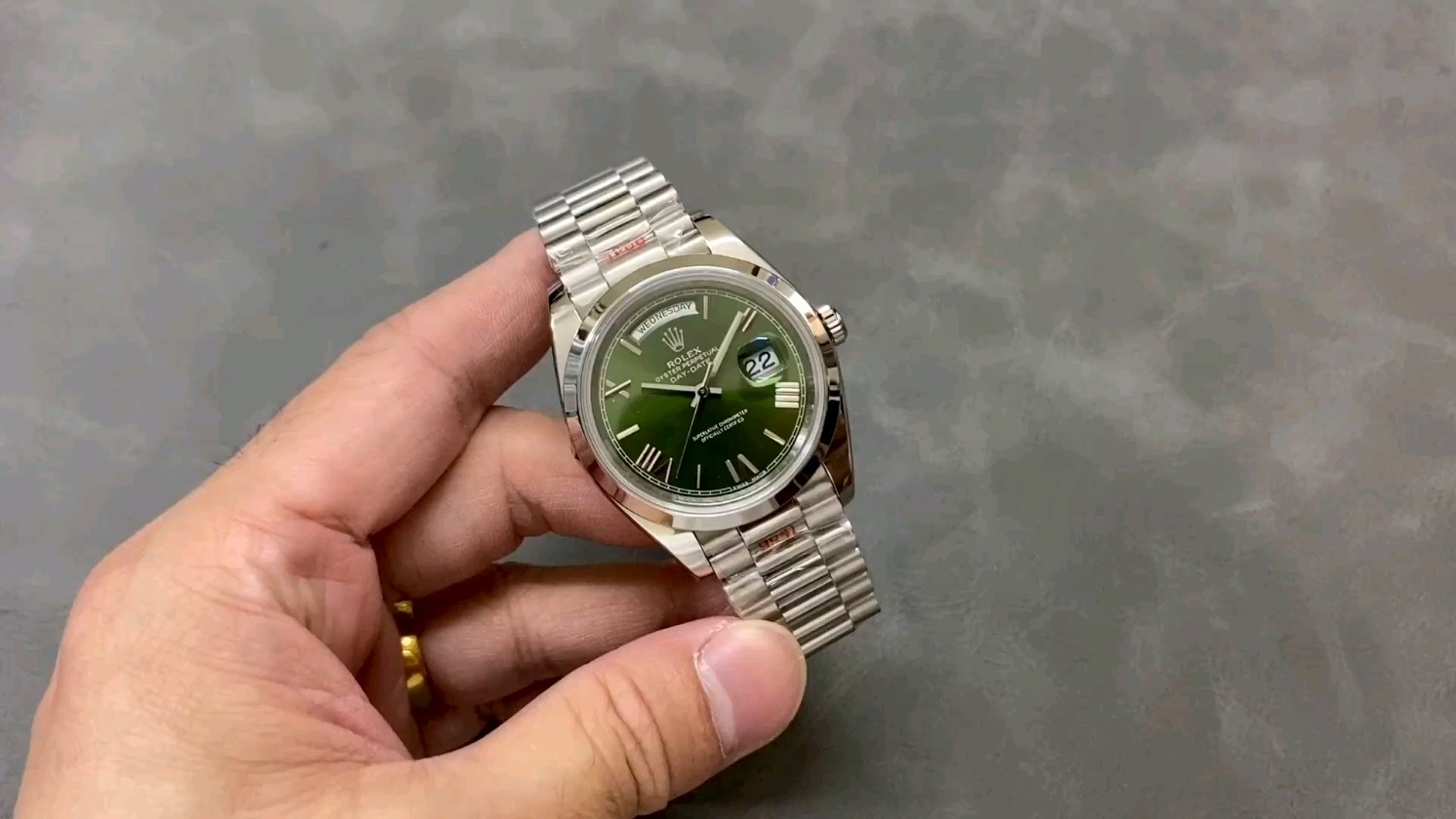 TWA ロレックス デイデイト ダブルカレンダー 2836ムーブメント 40mm 904ステンレススチール