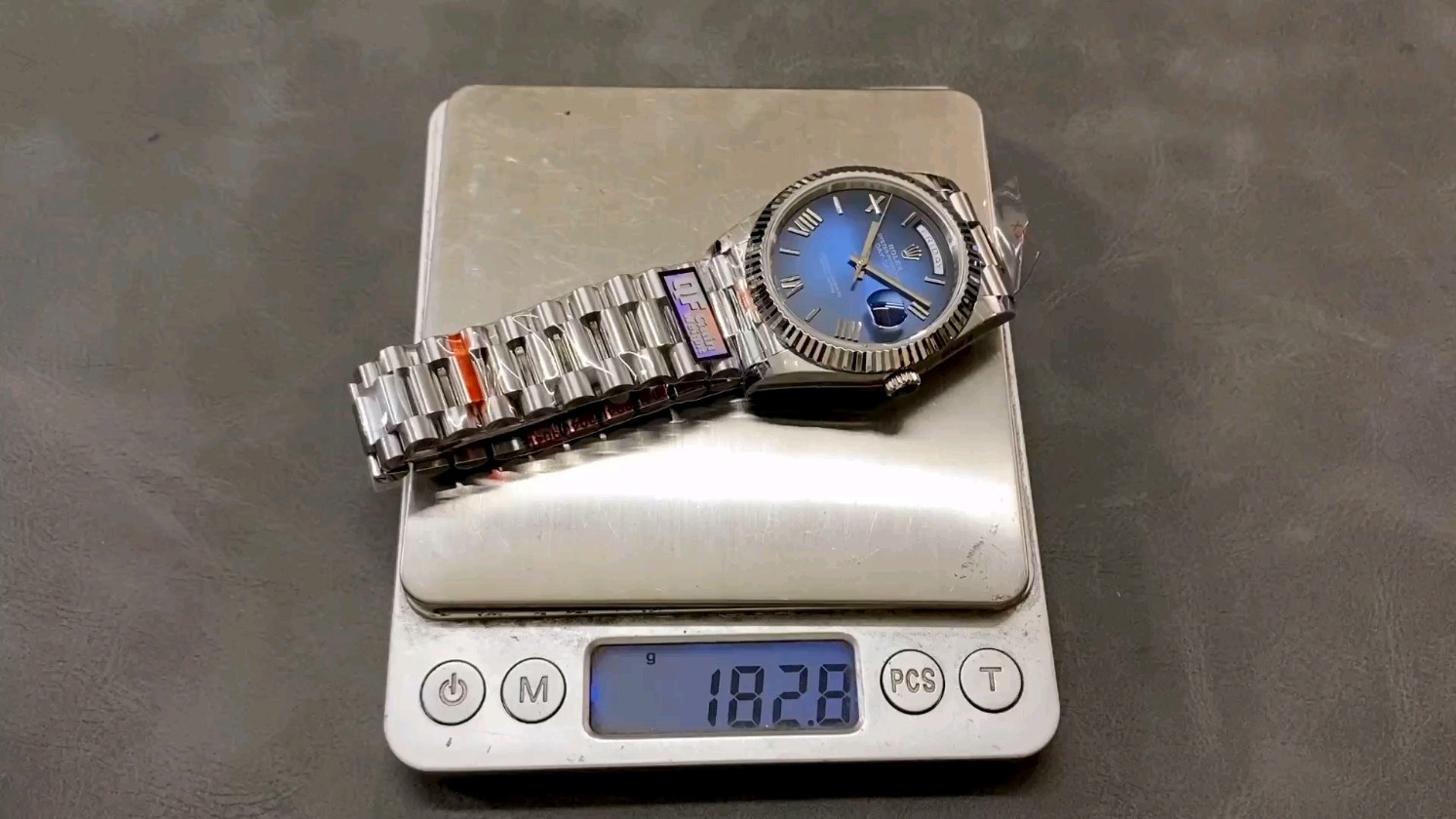 QF バランスウェイト版 ロレックス デイデイト 2836ムーブメント 40mm 184G
