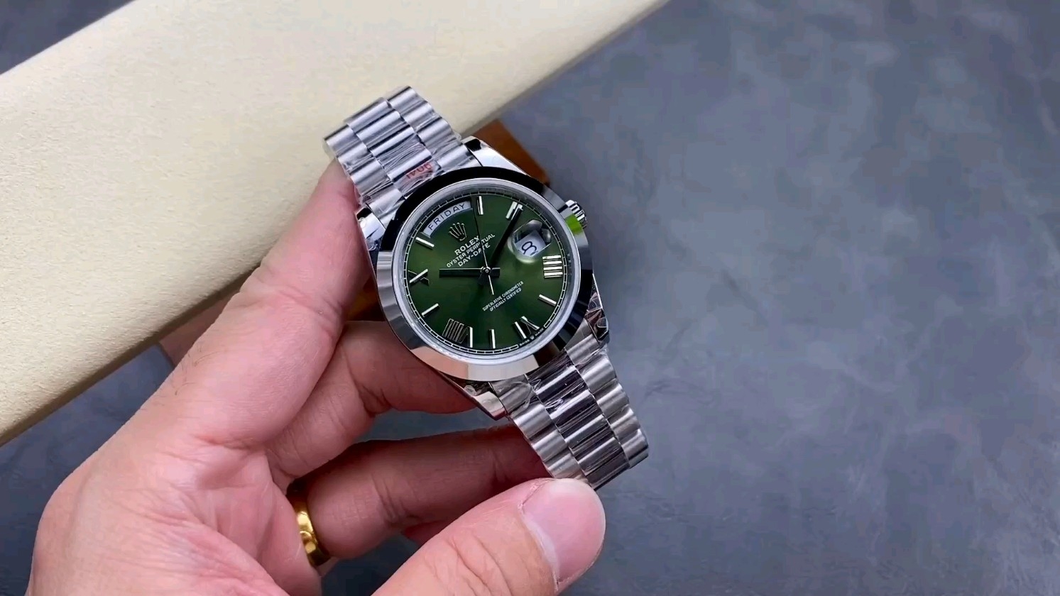 GM ロレックス デイデイト 40mm 2836/3255ムーブメント 904Lスチール