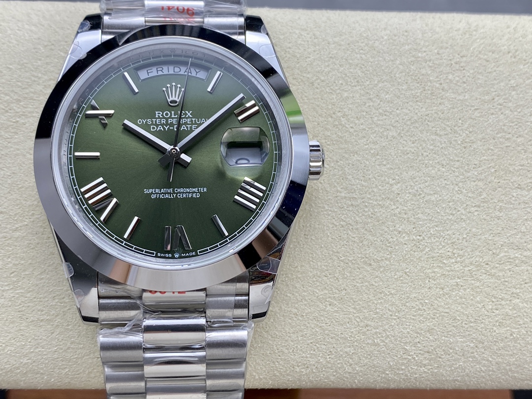 GM ロレックス デイデイト 40mm 2836/3255ムーブメント 904スチール