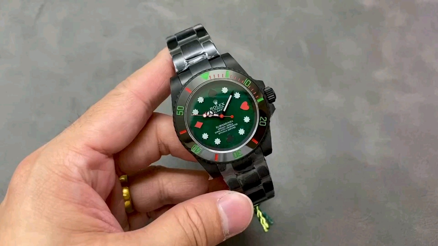 ブラックン×ロレックス