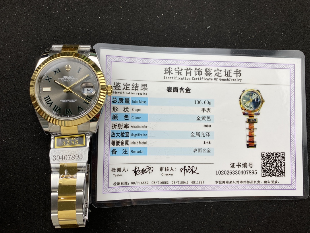 ZQ ファクトリーの18K金張り腕時計は本物レプリカ？それとも新境地！
