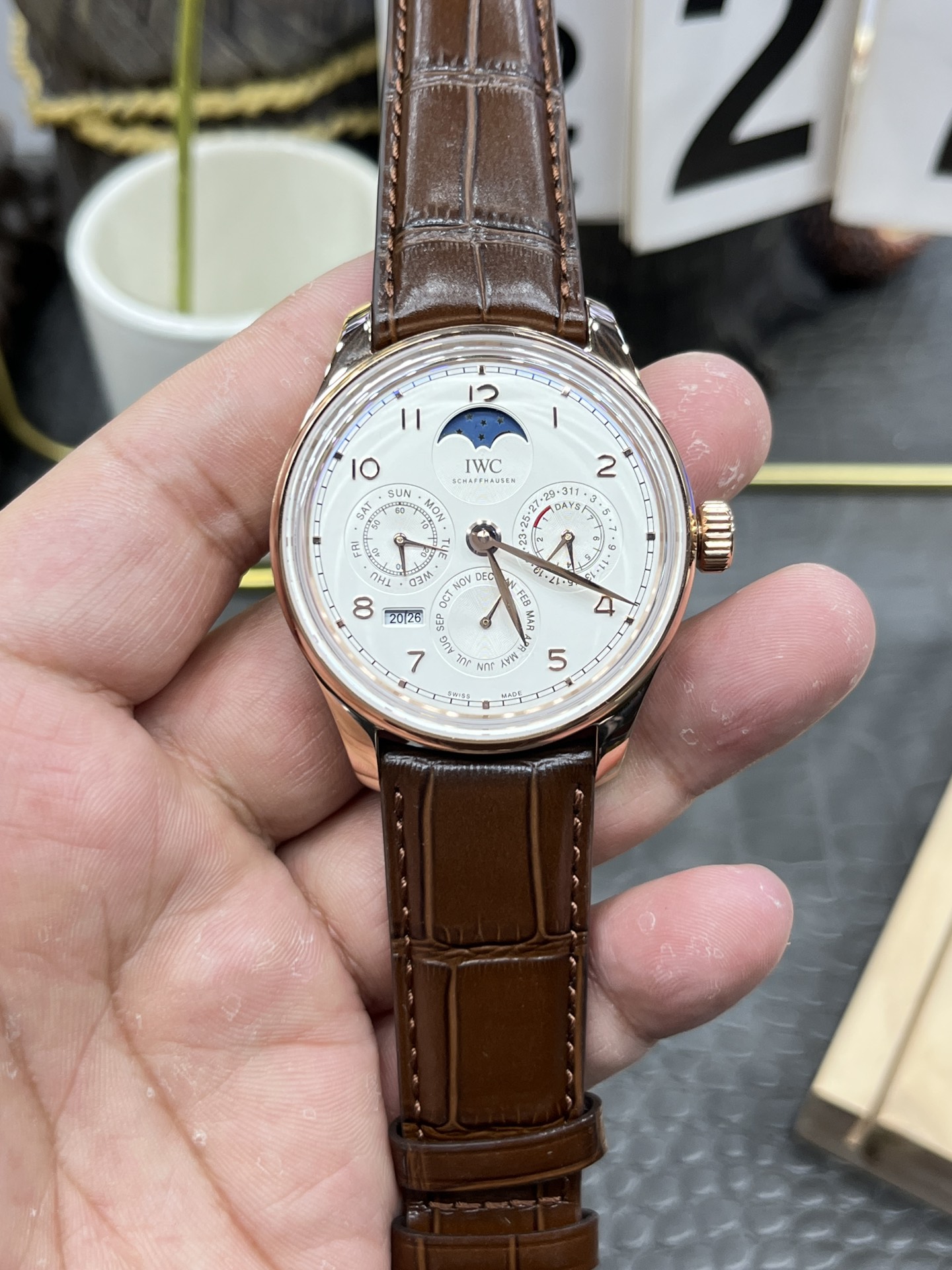 V9 IWC ポルトガル 多機能 永久カレンダー / 42.2mm*14.9mm / ポルトガル7 ベーシックムーブメント 52610