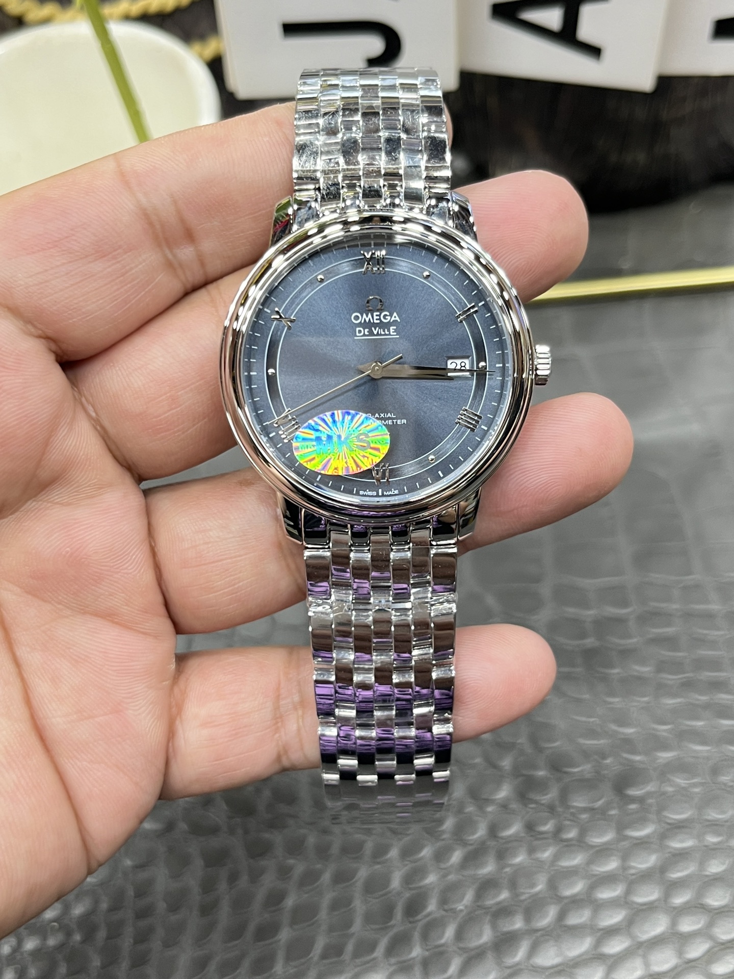 Mks オメガ オービタル デ・ヴィル / 39.5mm*9.5mm / 日本製シチズン9015オートマチックき機械式腕時計