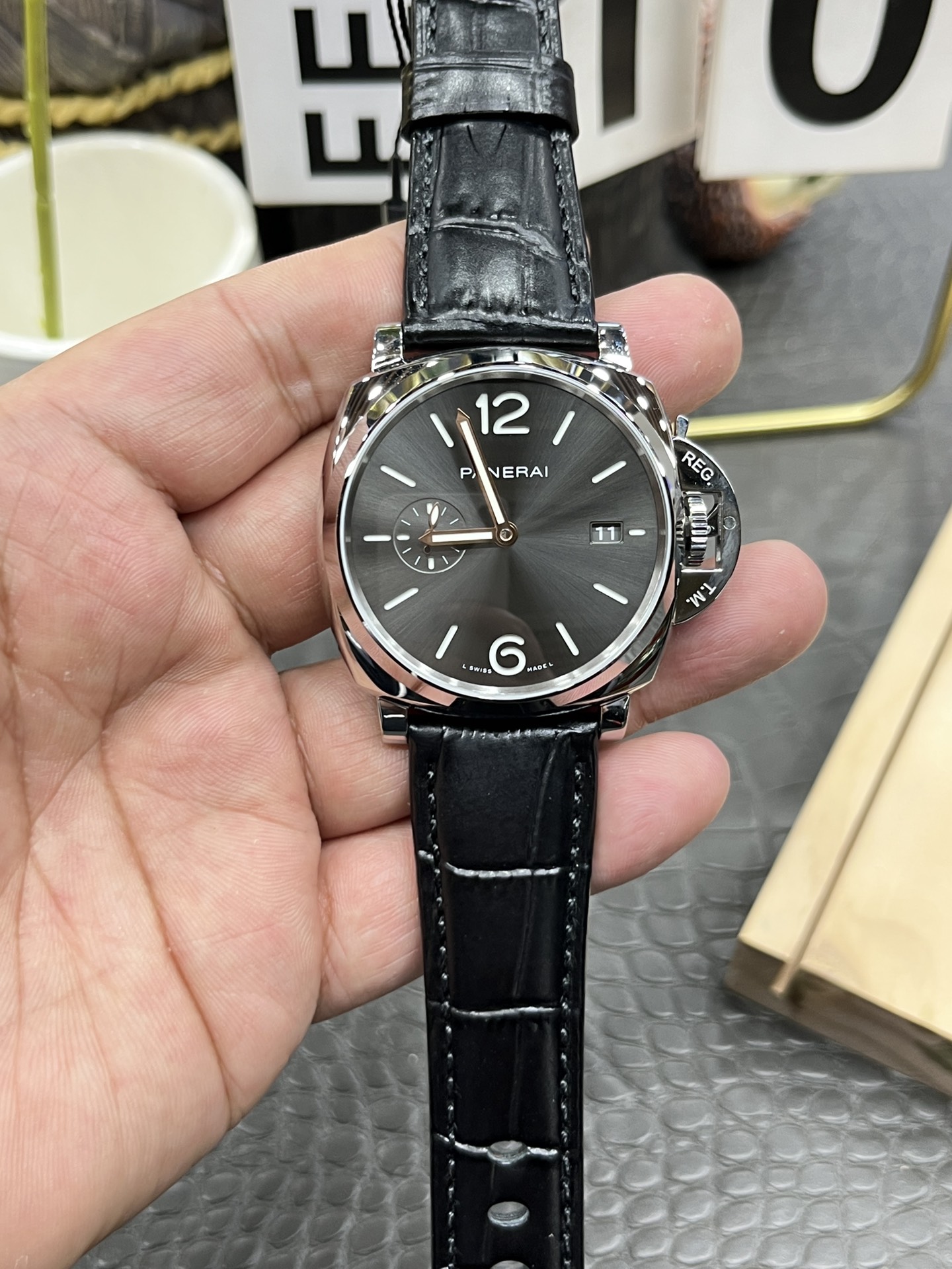 VSパネライ ルミノール ドゥエシリーズ PAM1250/42mm/自社製専用P9000フルオートマチック
