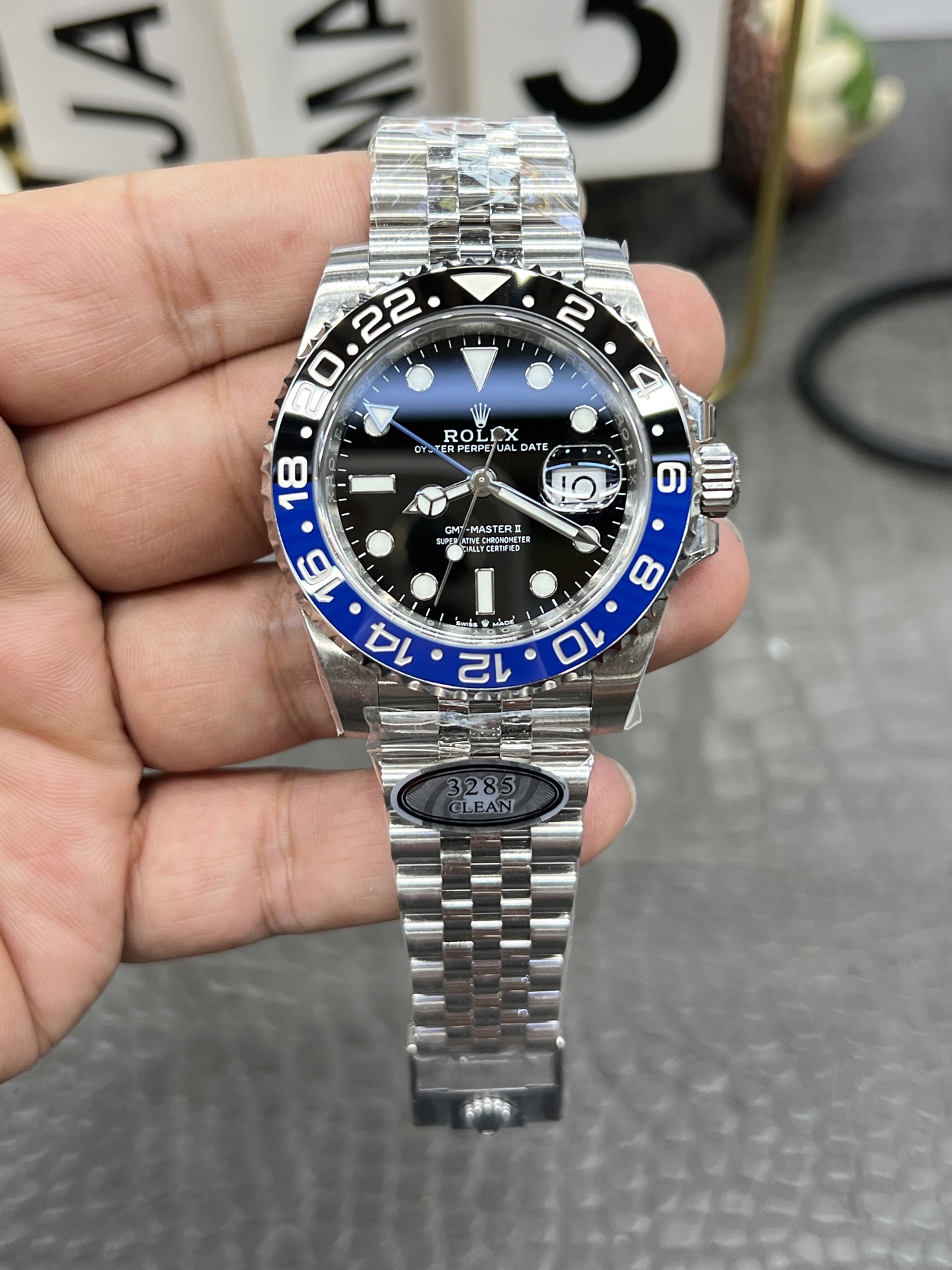 ロレックス グリニッジシリーズ/40mm インテルナツィオナーレベゼル/上海ムーブメント改 ダントン3235フルオートマチック