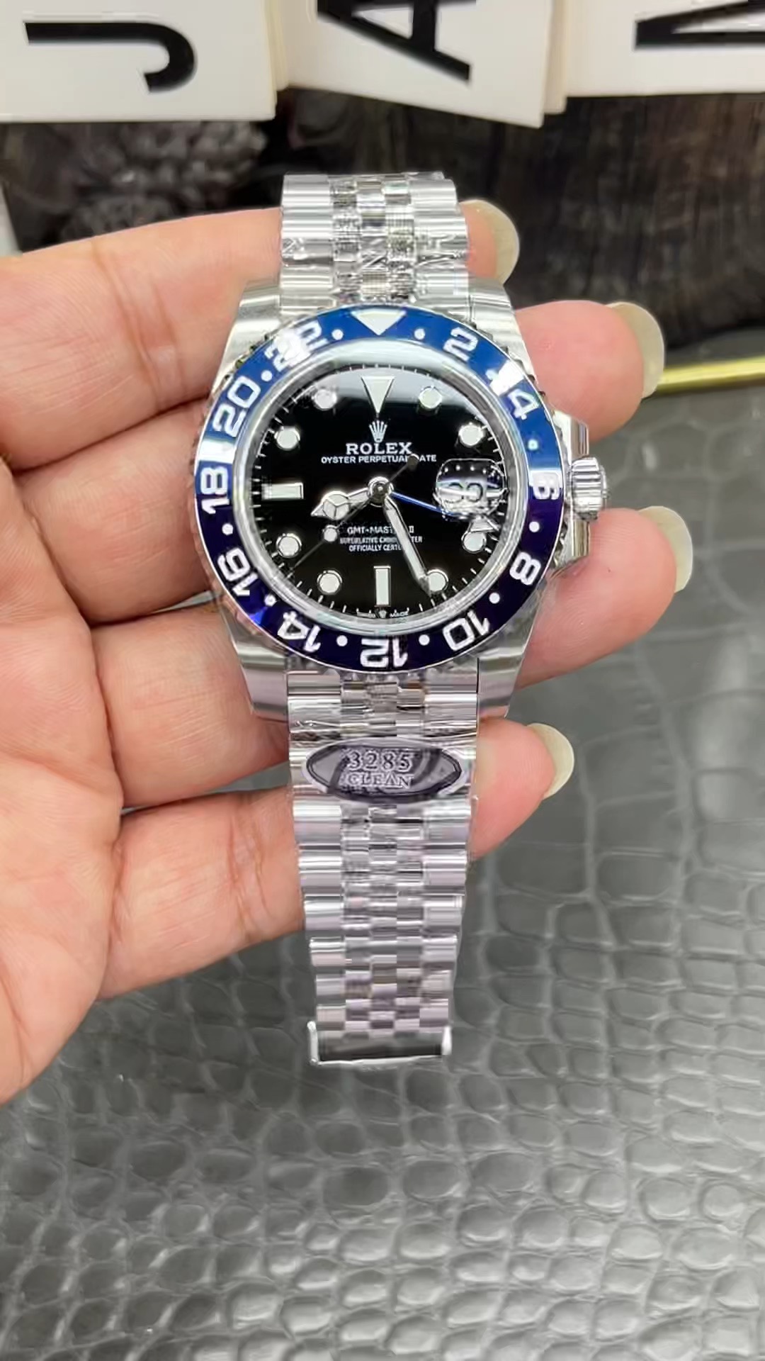 ロレックス グリニッジ V3バージョン/ブルーパープルベゼル/40mm/上海3285フルオートマチック