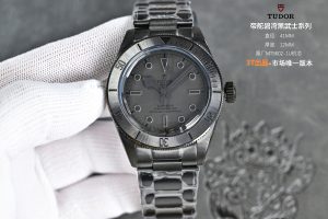 チューダー ブラックベイ バックライト：夜の機械美